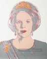 La reine Beatrix des Pays Bas de la reine régnante Andy Warhol